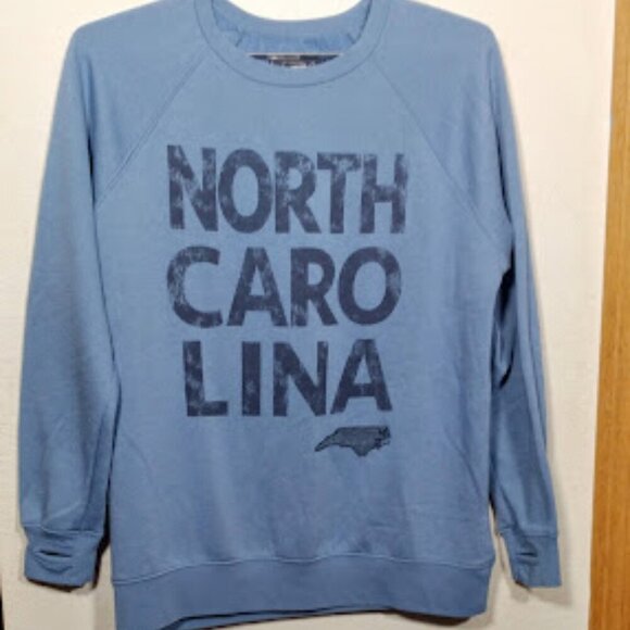 North Carolina State Women's Sweatshirt Color: Pacific Blue-Size: Large - Picture 3 of 14